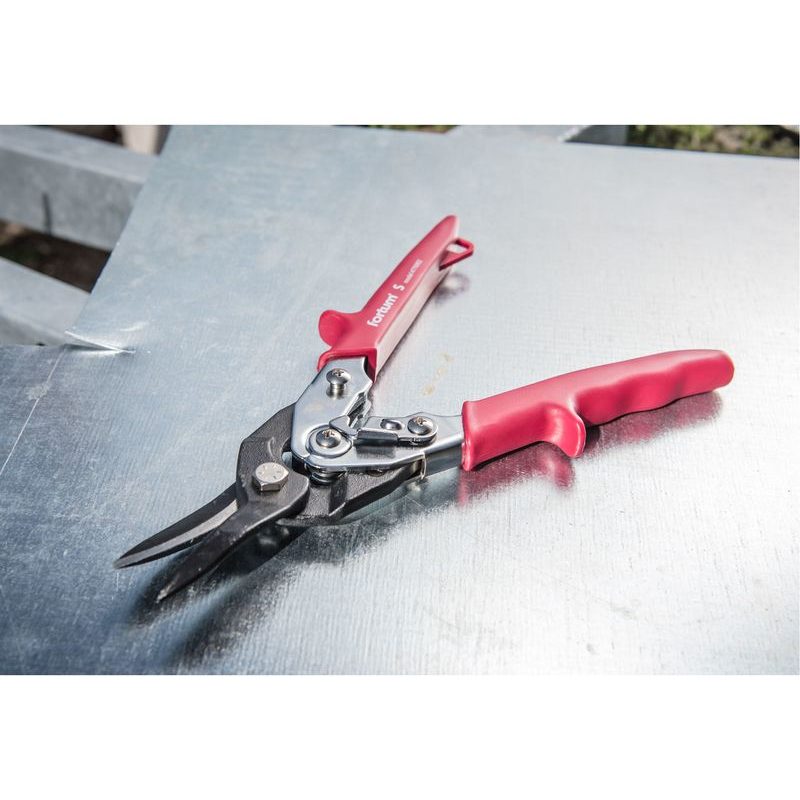 FORTUM NŮŽKY NA PLECH PŘEVODOVÉ, 255MM, ROVNÉ, CRMOV, 4770902 - NŮŽKY NA PLECH - RUČNÍ NÁŘADÍ