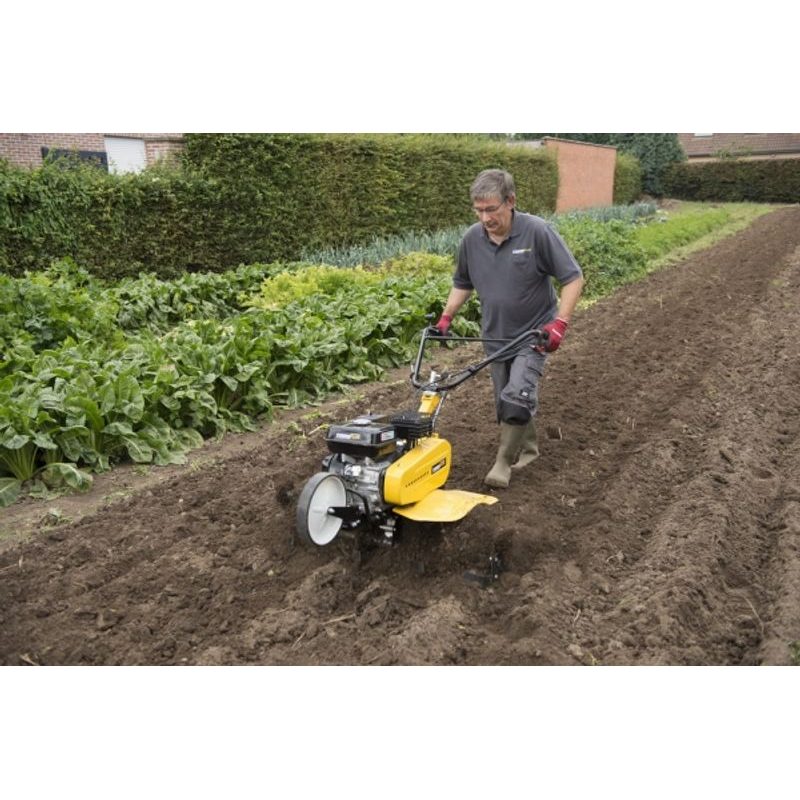 POWERPLUS POWXG7217 BENZINOVÝ KULTIVÁTOR 208CC PLUS PLUH - BENZÍNOVÉ KULTIVÁTORY - ZAHRADA