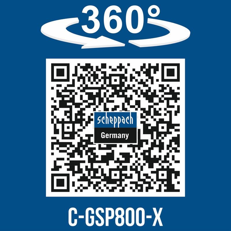 SCHEPPACH C-GSP800-X-SET S 20 V IXES AKU ROZMETADLO + 2AH BATERIE + NABÍJEČKA 2,4 A - ROZMETADLA - ZAHRADA