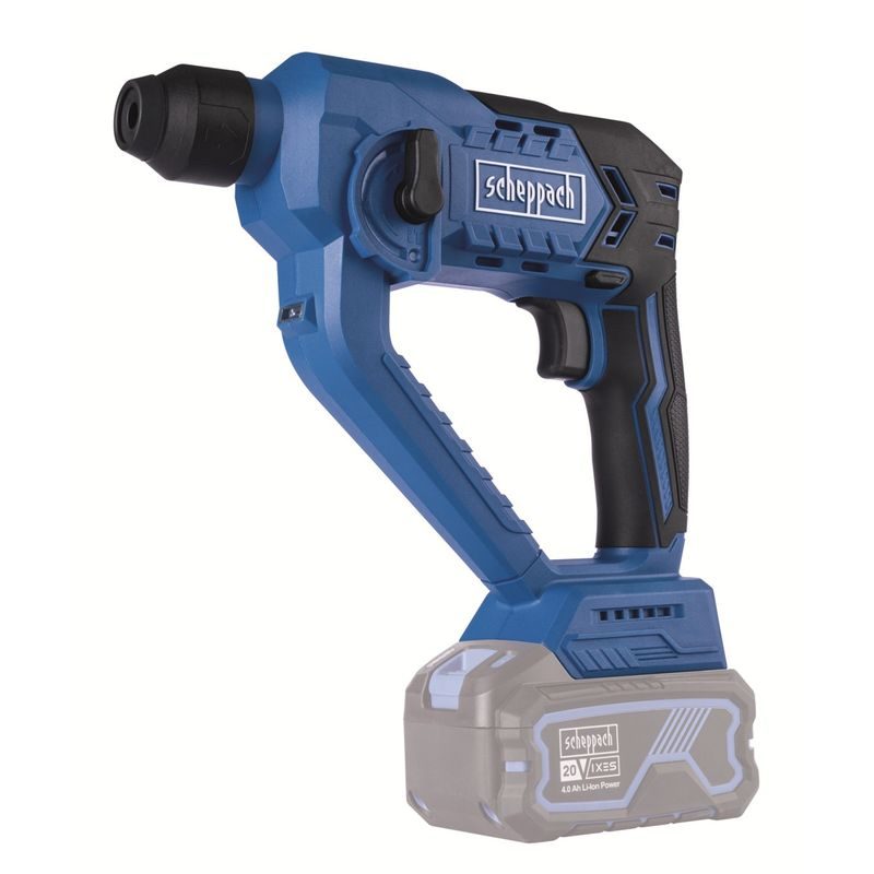 SCHEPPACH C-RHD130-X AKU 20 V IXES VRTACÍ KLADIVO SDS PLUS 3V1 S PŘÍKLEPEM, KUFREM A PŘÍSLUŠENSTVÍM (BEZ BATERIE A NABÍJEČKY) - AKU VRTACÍ, SEKACÍ A KOMBINOVANÁ KLADIVA - AKU NÁŘADÍ