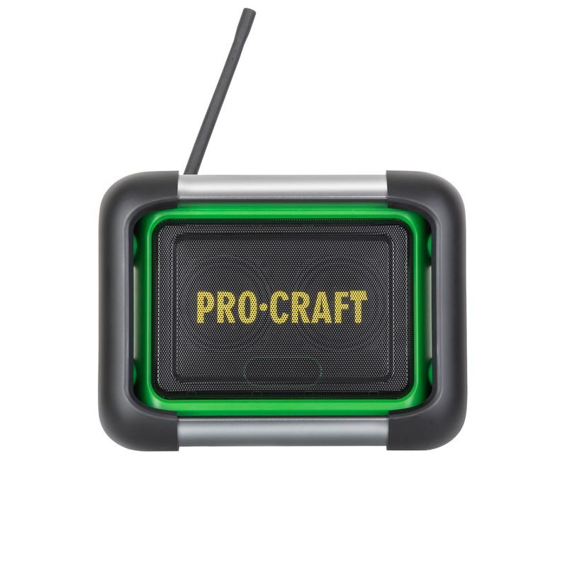 AKU RÁDIO PROCRAFT PJS20 DAB+, FM, BLUETOOTH 5.3, 80W (BEZ BATERIE A NABÍJEČKY) | PJS20BB PROCRAFT - AKU RÁDIA - AKU NÁŘADÍ