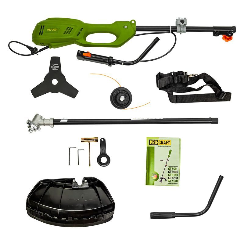 ELEKTRICKÝ KŘOVINOŘEZ PROCRAFT GT2200 | GT2200 PROCRAFT - ELEKTRICKÉ STRUNOVÉ SEKAČKY - ZAHRADA