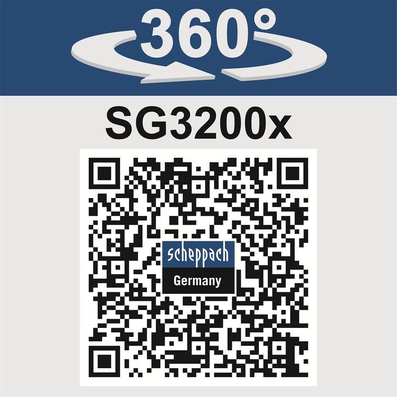 SCHEPPACH SG 3200X RÁMOVÁ ELEKTROCENTRÁLA 2800 W S REGULACÍ AVR - JEDNOFÁZOVÉ CENTRÁLY - ELEKTROCENTRÁLY