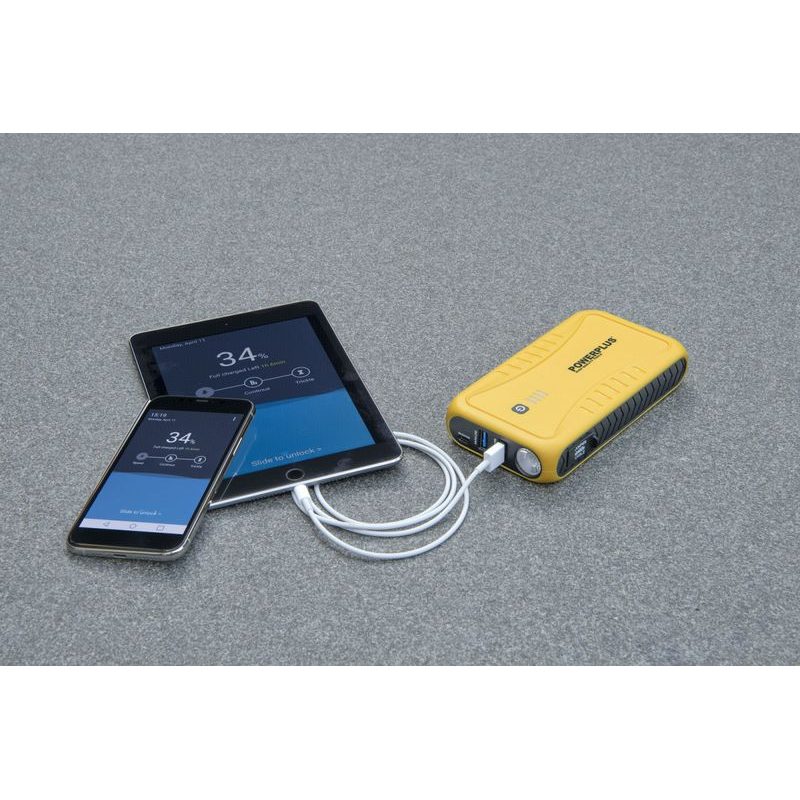 POWERPLUS POWX4251 STARTOVACÍ ZDROJ JUMP STARTER 3-IN-1 500A/7500MAH/12V - AUTO-POTŘEBY - DÍLNA A GARÁŽ