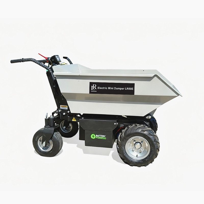 ELEKTRICKÝ DUMPER LR50E - MOTOROVÉ A AKU VOZÍKY, KOLEČKA, MINIDUMPER - STAVEBNÍ TECHNIKA
