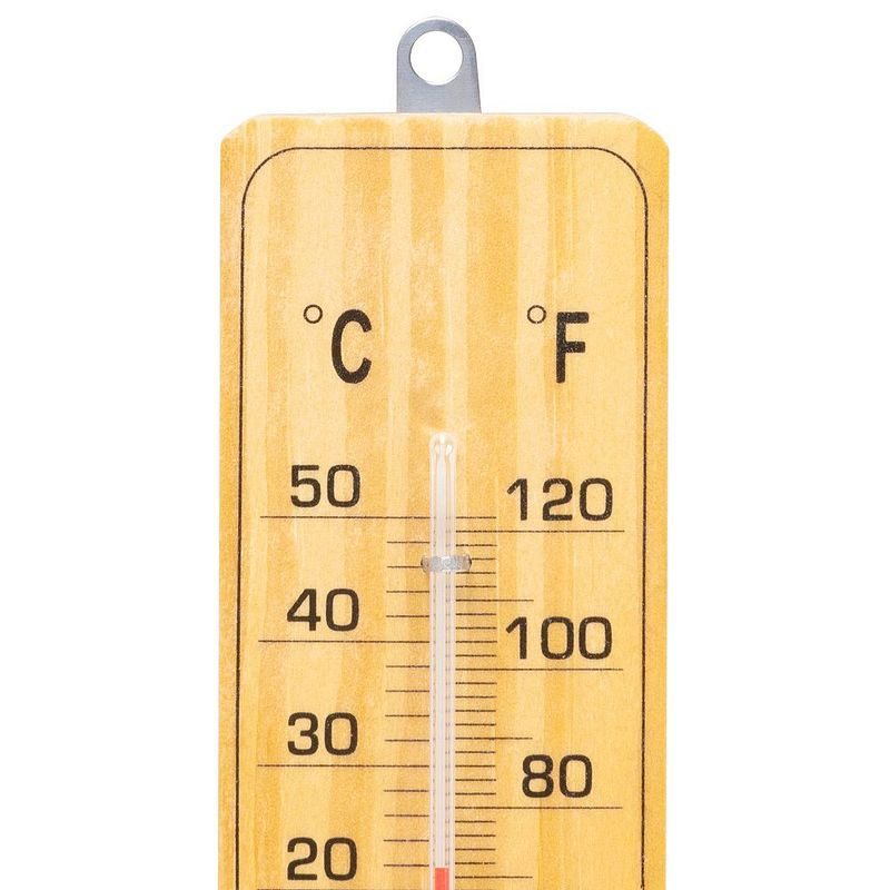 TEPLOMĚR DŘEVĚNÝ 220X50X10MM - MĚŘIČE TEPLOTY - MĚŘÍCÍ TECHNIKA