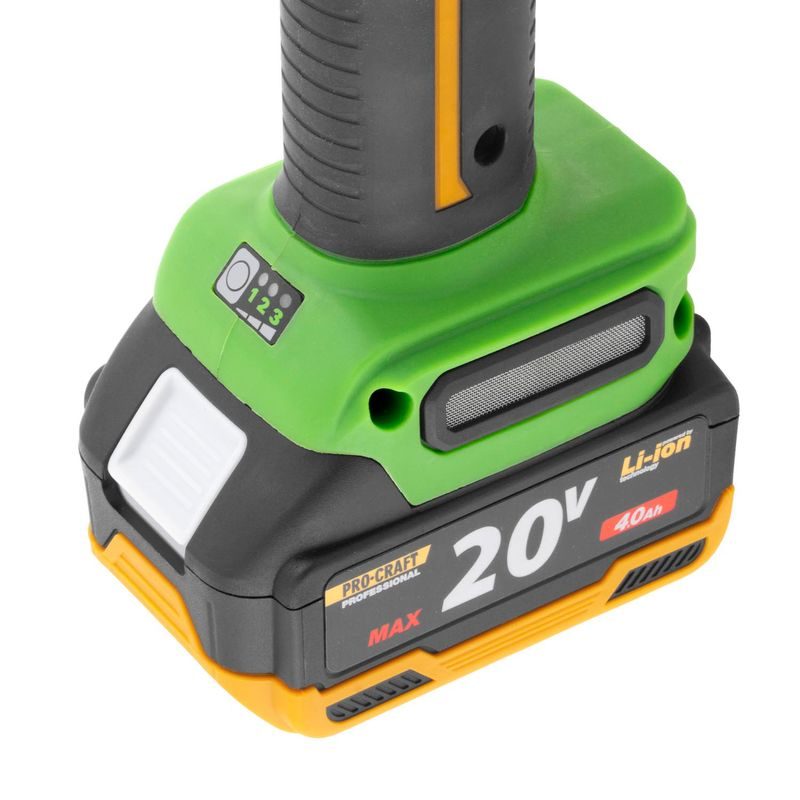 AKU BRUSKA PROCRAFT PWА220 | PWA220 PROCRAFT - AKU UHLOVÉ BRUSKY - AKU NÁŘADÍ