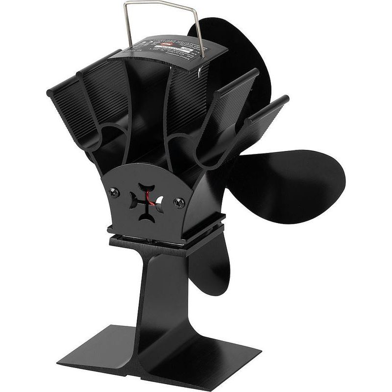 VENTILÁTOR KE KRBU STOJANOVÝ, 4-LOPATKOVÝ - KAMNA, KRBY, KRBOVÁ KAMNA - DŮM A DOMÁCNOST, ELEKTRO..