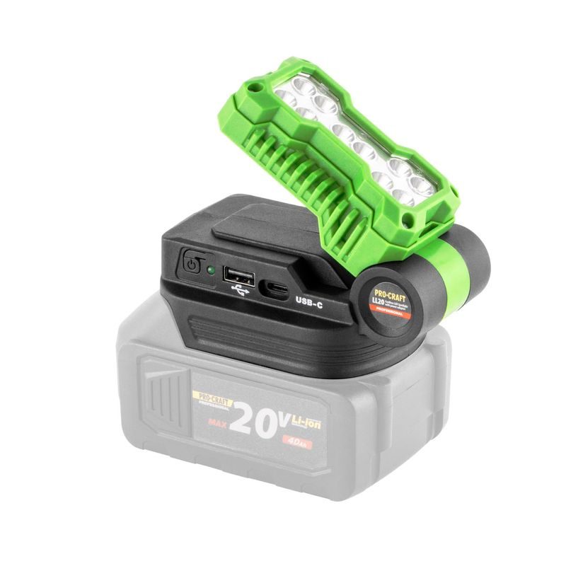 LED REFLEKTOR AKU LL20BB (BEZ AKUMULÁTORU A NABÍJEČKY) | LL20BB PROCRAFT - AKU SVÍTILNY (LAMPY) - AKU NÁŘADÍ