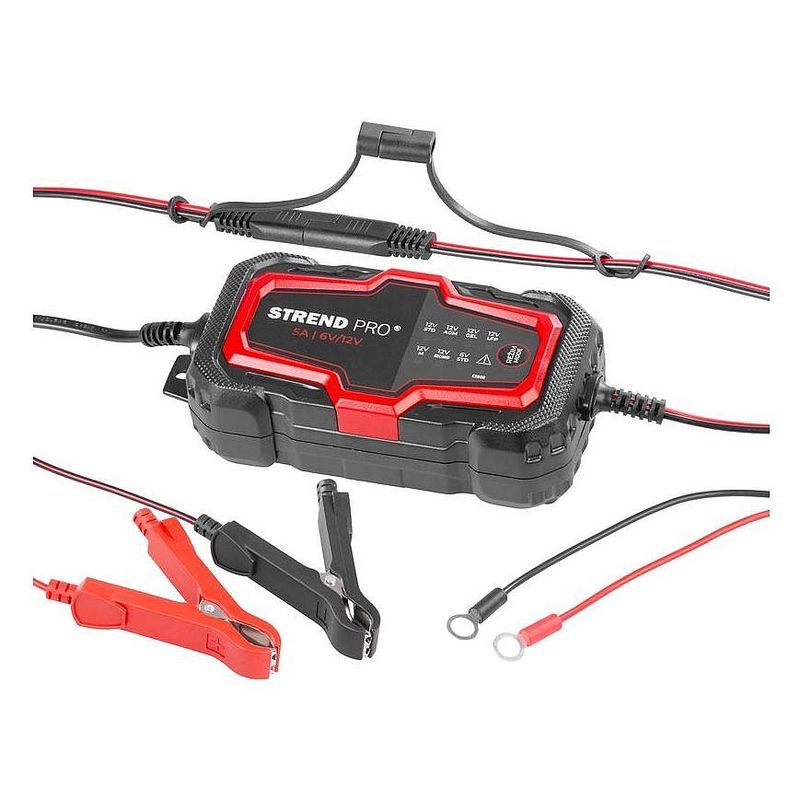 ELEKTRICKÁ NABÍJEČKA AUTOBATERIÍ BD03-Z5.0A-D1, 85W, 5A, 6V/12V, IP65, LED - AUTO-POTŘEBY - DÍLNA A GARÁŽ