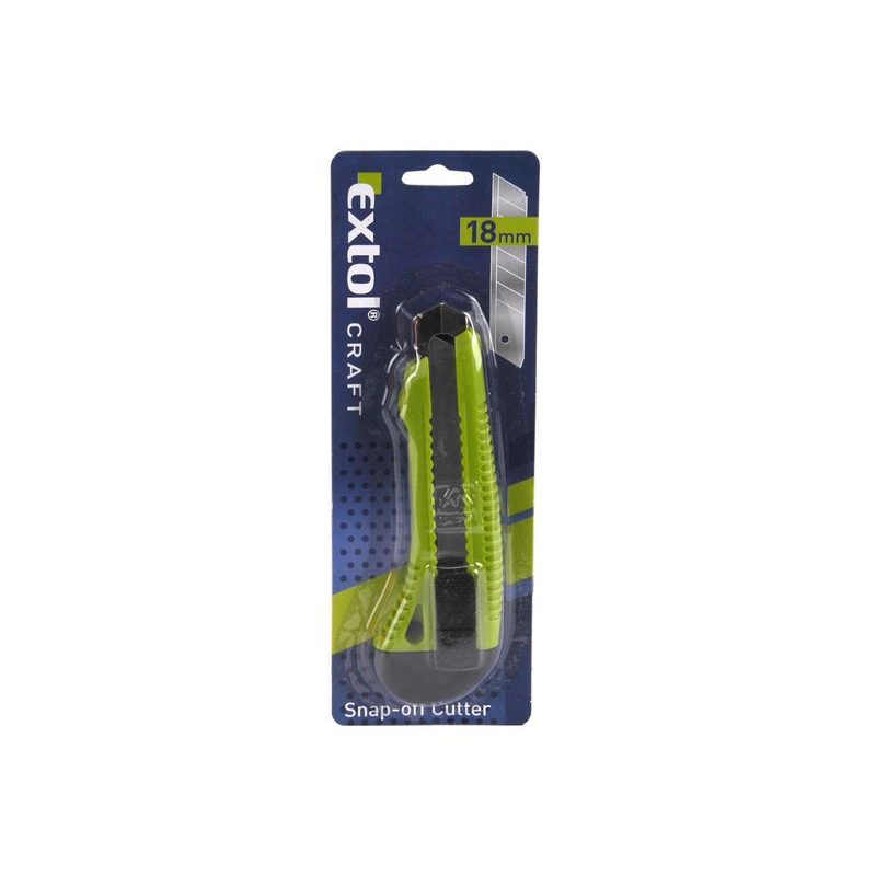 EXTOL CRAFT NŮŽ ULAMOVACÍ S KOVOVOU VÝZTUHOU, 18MM, 80036 - ULAMOVACÍ NOŽE - RUČNÍ NÁŘADÍ
