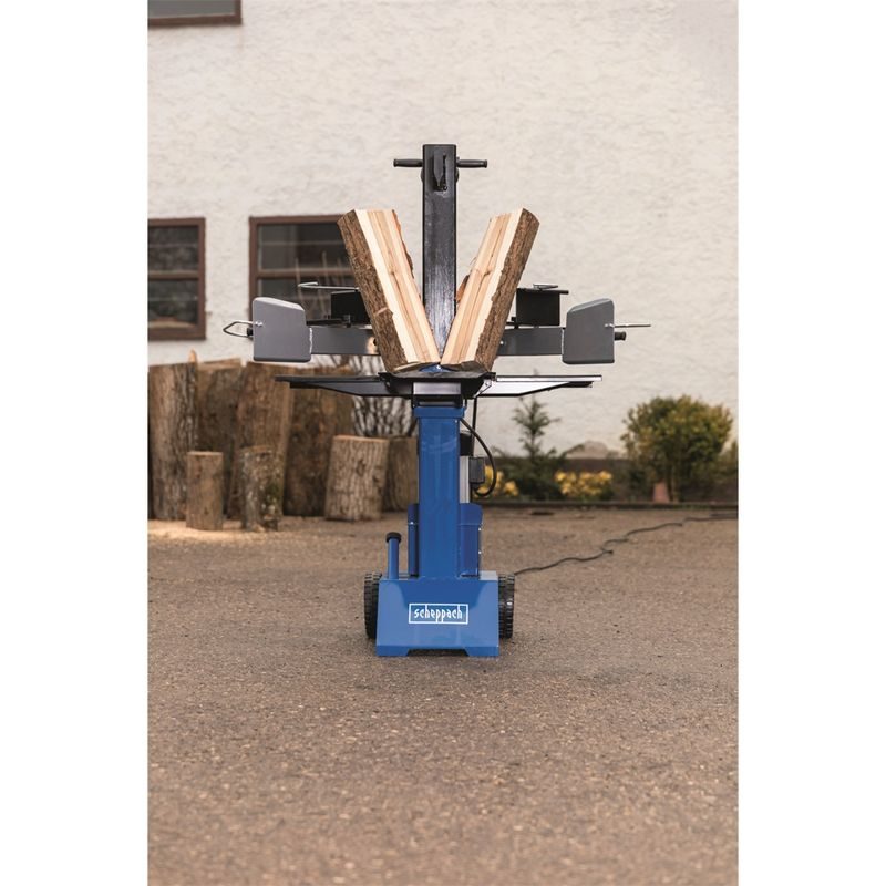 SCHEPPACH HL 810 VERTIKÁLNÍ ŠTÍPAČ NA DŘEVO 8T (230 V) - ŠTÍPAČE 8 - 10 TUN - ZAHRADA