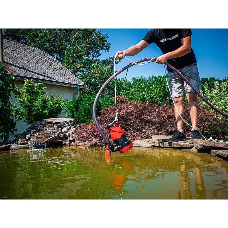 ELEKTRICKÉ ČERPADLO DO KALNÉ VODY MC900E, 900W, 18000L/H, 2V1 - KALOVÁ ČERPADLA - ZAHRADA