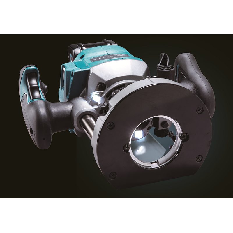 MAKITA RP001GM201 - AKU VRCHNÍ FRÉZKA S REGULACÍ LI-ION XGT 40V/4,0AH,MAKPAC - AKU FRÉZKY - AKU NÁŘADÍ