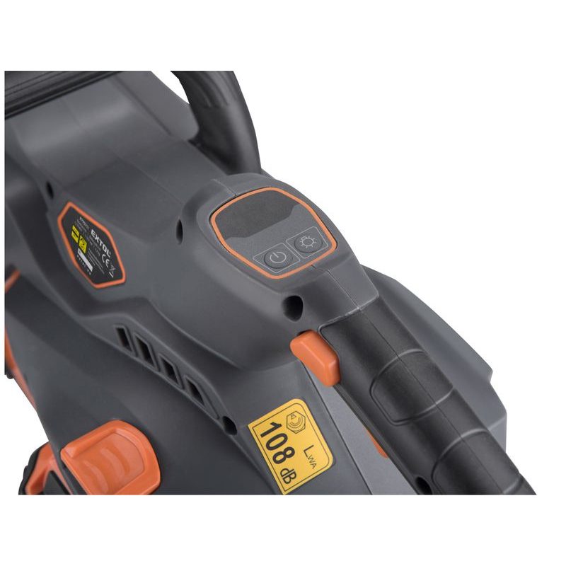 EXTOL INDUSTRIAL PILA ŘETĚZOVÁ AKU 60V, 51CM, BRUSHLESS, BEZ BATERIE A NABÍJEČKY, 8795711 - AKU ŘETĚZOVÉ PILY - ZAHRADA