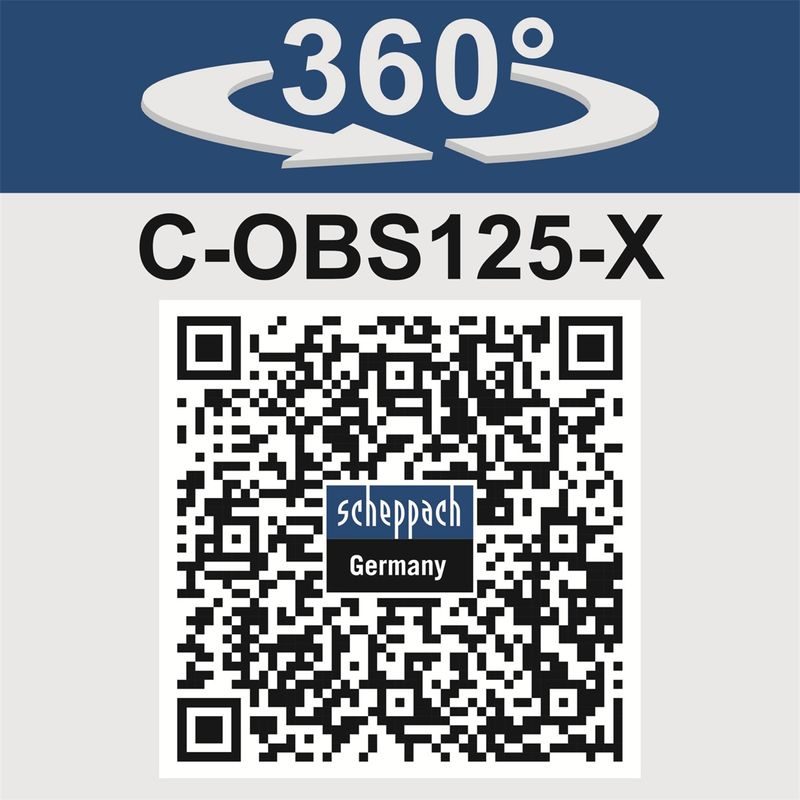 SCHEPPACH C-OBS125-X 20 V IXES AKU EXCENTRICKÁ BRUSKA (BEZ BATERIE A NABÍJEČKY) - AKU EXCENTRICKÉ BRUSKY - AKU NÁŘADÍ