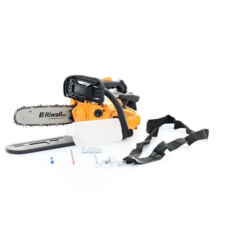 RIWALL PRO RPCS 2630 ŘETĚZOVÁ VYVĚTVOVACÍ PILA S BENZINOVÝM MOTOREM 25 CCM - MOTOROVÉ (BENZÍNOVÉ) ŘETĚZOVÉ PILY - ZAHRADA