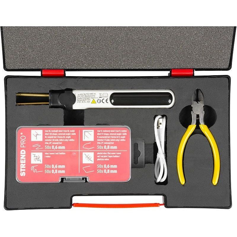 SVÁŘECÍ PERO NA PLASTY, 2000 MAH, USB NABÍJENÍ S PŘÍSLUŠENSTVÍM - SVÁŘEČKY - NABÍJEČKY (AUTONABÍJEČKY) - ELEKTRICKÉ NÁŘADÍ