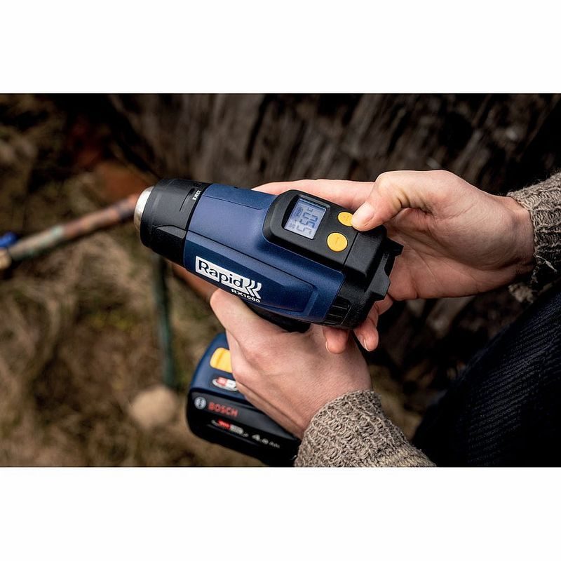 AKU HORKOVZDUŠNÁ PISTOLE RAPID RX1000 P4A, 18V, KUFR - AKU SPECIALITY - AKU NÁŘADÍ