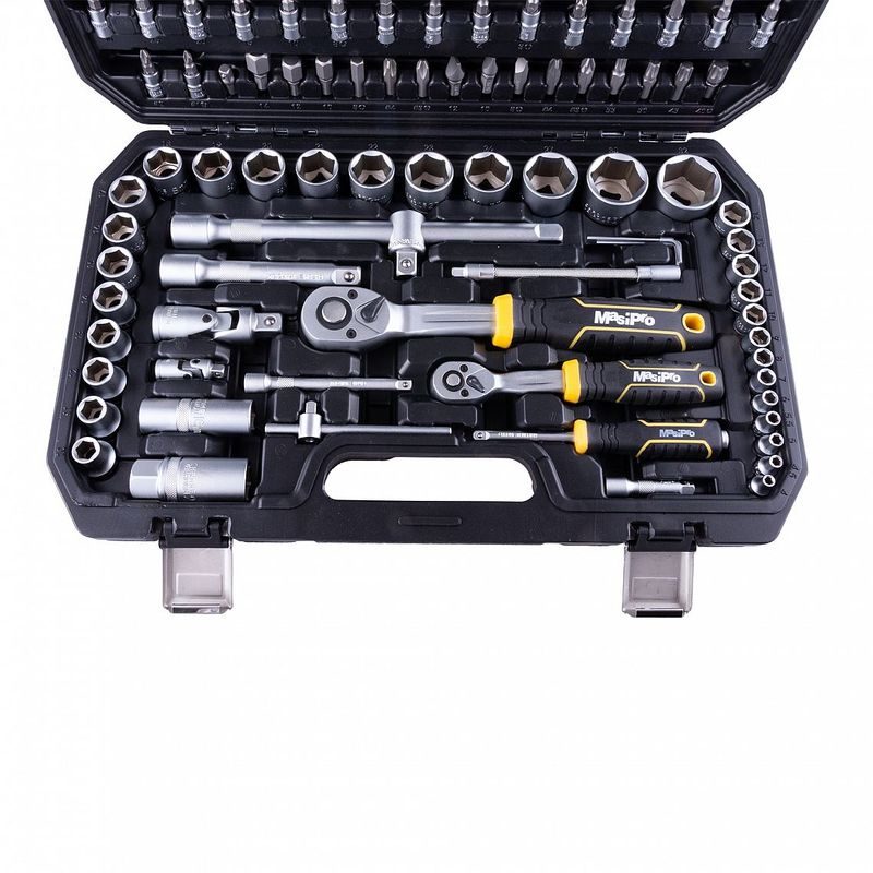 GOLA SADA 1/2" + 1/4" - 94KS V PLASTOVÉM KUFRU - GOLA SADY - RUČNÍ NÁŘADÍ