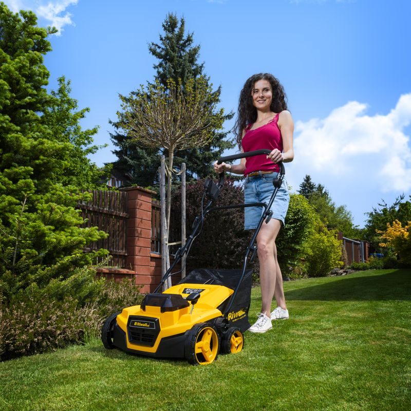RIWALL PRO RAV 3820I AKU TRAVNÍ PROVZDUŠŇOVAČ 2X20 V (BEZ BATERIE A NABÍJEČKY) - AKUMULÁTOROVÉ VERTIKUTÁTORY - ZAHRADA