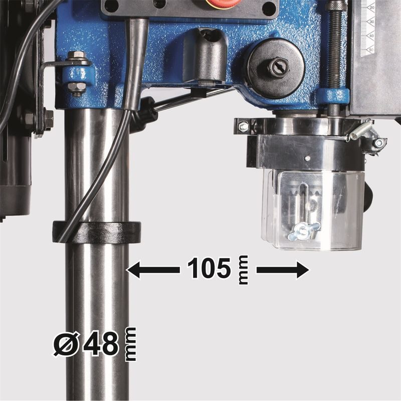 SCHEPPACH DP 16 SL STOJANOVÁ VRTAČKA S KŘÍŽOVÝM LASEREM - STOLNÍ SLOUPOVÉ VRTAČKY - ELEKTRICKÉ NÁŘADÍ