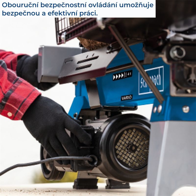 SCHEPPACH HL 460 HORIZONTÁLNÍ ŠTÍPAČ NA DŘEVO 4 T - VODOROVNÉ ŠTÍPAČE - ZAHRADA