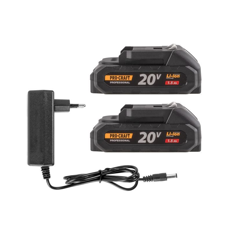 SADA AKU VYŽÍNAČ PTA-25-2B A AKU NŮŽKY NA VĚTVE ES22LIBB | SPTA-25-2B/ES22LI PROCRAFT - AKUMULÁTOROVÉ VYŽÍNAČE - ZAHRADA