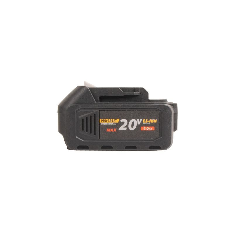 BATERIE AKUMULÁTOROVÁ 20V LI-ION, 4000MAH PROCRAFT 20/4 | 20/4 PROCRAFT - PŘÍSLUŠENSTVÍ PROCRAFT - NÁHRADNÍ DÍLY