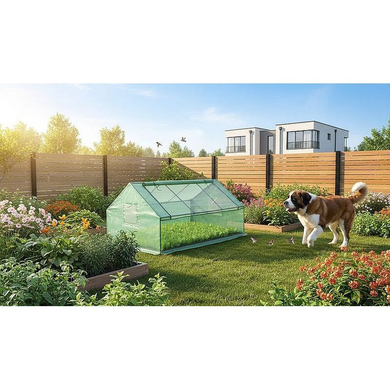 ZAHRADNÍ FÓLIOVNÍK GREENHOUSE, 180X140X94CM, PAŘENIŠTĚ - SKLENÍK, FOLIOVNÍK - ZAHRADA