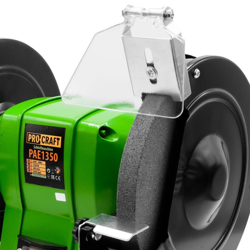 BRUSKA STOLNÍ DVOUKOTOUČOVÁ PROCRAFT PAE1350, 170W | PAE1350 PROCRAFT - DVOUKOTOUČOVÉ BRUSKY - ELEKTRICKÉ NÁŘADÍ