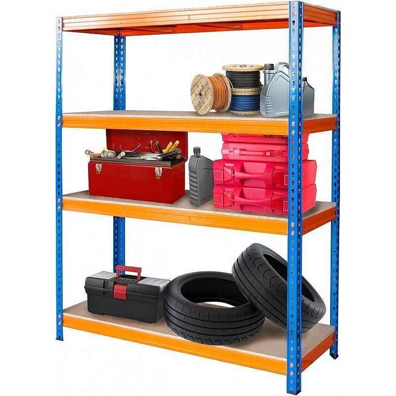 REGÁL KOVOVÝ 1800X1800X600MM, MAX. 600KG NA POLICI RACKS RAT60 HD - REGÁLY - DÍLNA A GARÁŽ