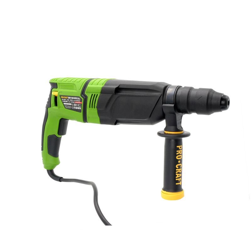 KOMBINOVANÉ VRTACÍ A SEKACÍ KLADIVO PROCRAFT BH1100 DFR | BH1100DFR PROCRAFT - KOMB. KLADIVA SDS + - ELEKTRICKÉ NÁŘADÍ