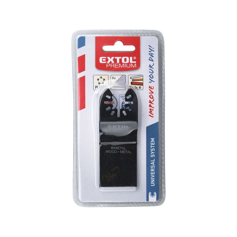 EXTOL PREMIUM LIST PILOVÝ ZANOŘOVACÍ NA KOV, 34MM, BIM, 8803855 - PRO RENOVÁTORY, MULTIBRUSKY - PŘÍSLUŠENSTVÍ