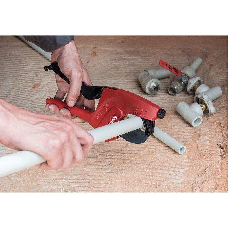 FORTUM NŮŽKY NA PLASTOVÉ TRUBKY, O 0-64MM, TROJÚHEL. BŘIT, 4775016 - NŮŽKY NA PLASTOVÉ TRUBKY (PPR) - RUČNÍ NÁŘADÍ