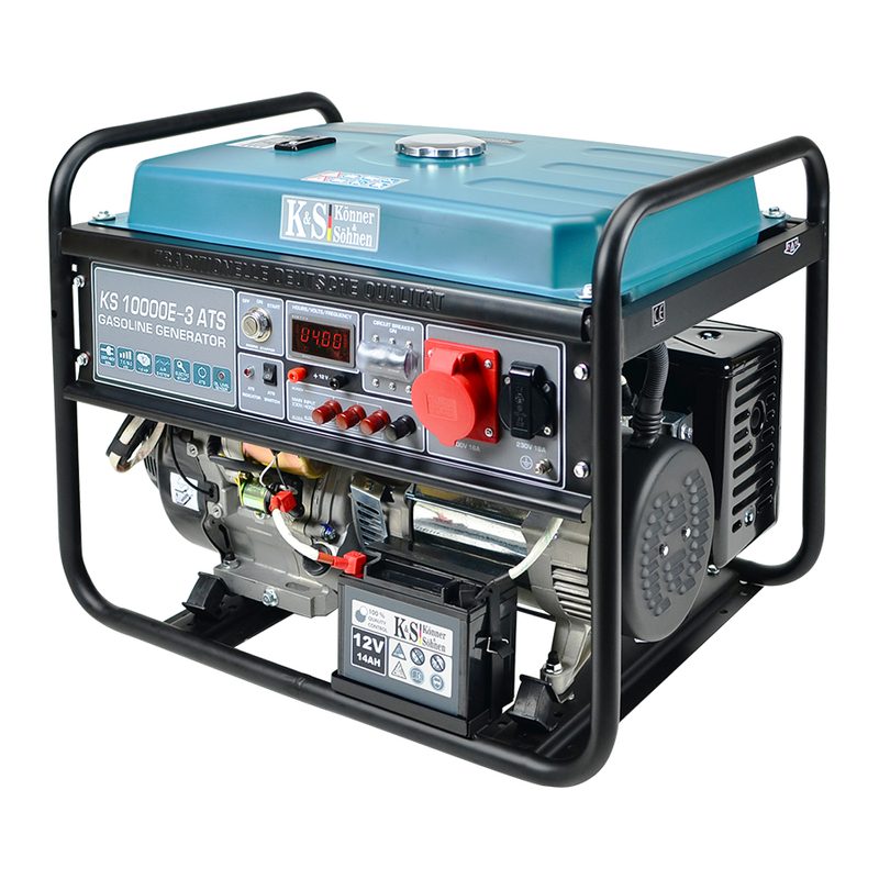 KÖNNER & SÖHNEN CZ KÖNNER & SÖHNEN BENZÍNOVÁ ELEKTROCENTRÁLA KS 10000E 3 ATS - TŘÍFÁZOVÉ ELEKTROCENTRÁLY - ELEKTROCENTRÁLY