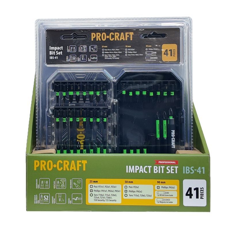 PROCRAFT AKU SADA NÁŘADÍ 20V 5DÍLŮ S BATERIÍ A NABÍJEČKOU | AKUSET2 PROCRAFT - AKU SADY - AKU NÁŘADÍ