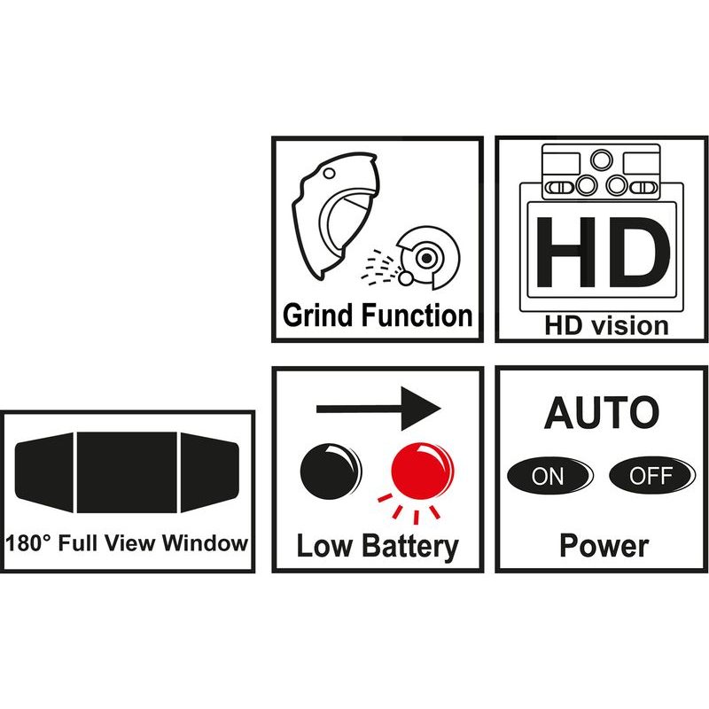 TOTAL SVÁŘECÍ KUKLA SAMOSTMÍVACÍ, INDUSTRIAL, TSP9101 - SVAŘOVACÍ KUKLY - ELEKTRICKÉ NÁŘADÍ