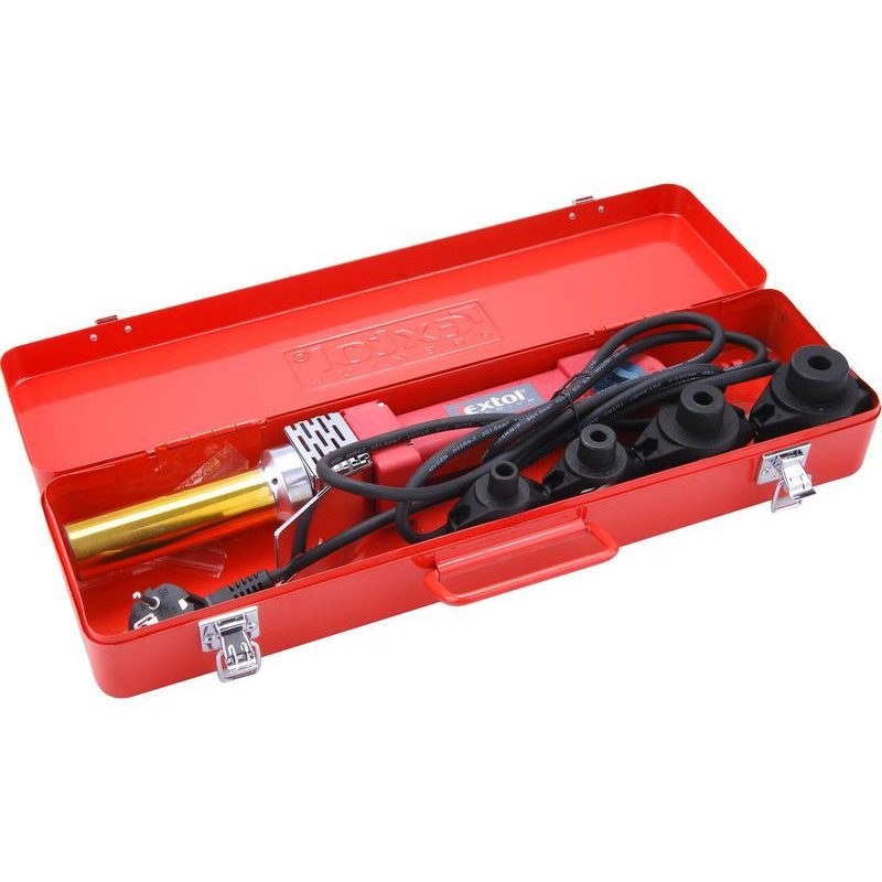 EXTOL PREMIUM SVÁŘEČKA POLYFÚZNÍ, 1070W, 8897211 - SVÁŘEČKY NA PLASTOVÉ TRUBKY (POLYFÚZNÍ SVÁŘEČKY) - ELEKTRICKÉ NÁŘADÍ
