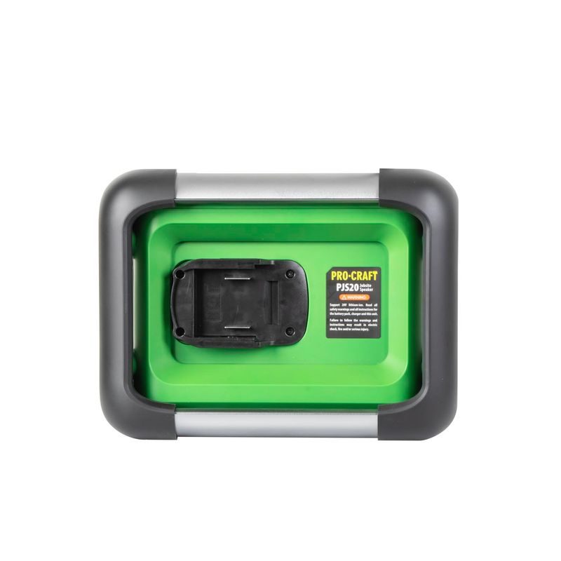 AKU RÁDIO PROCRAFT PJS20 DAB+, FM, BLUETOOTH 5.3, 80W (BEZ BATERIE A NABÍJEČKY) | PJS20BB PROCRAFT - AKU RÁDIA - AKU NÁŘADÍ