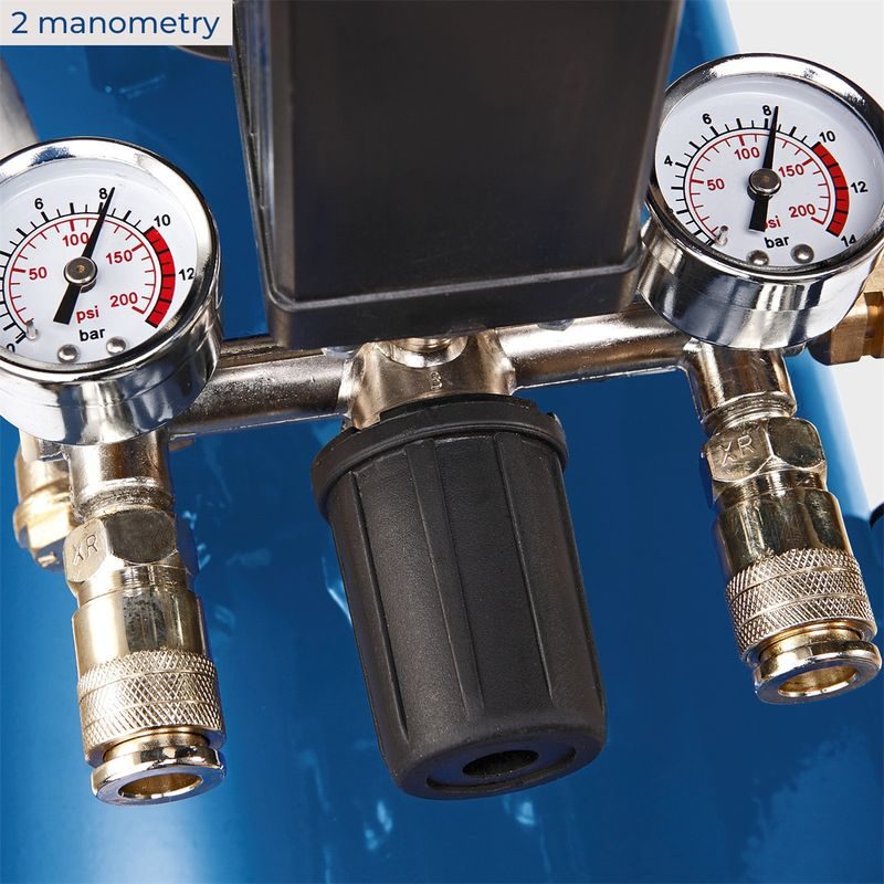 SCHEPPACH HC 120 DC OLEJOVÝ DVOUVÁLCOVÝ KOMPRESOR 10 BAR SE VZDUŠNÍKEM 100 L - OLEJOVÉ KOMPRESORY - PNEU NÁŘADÍ