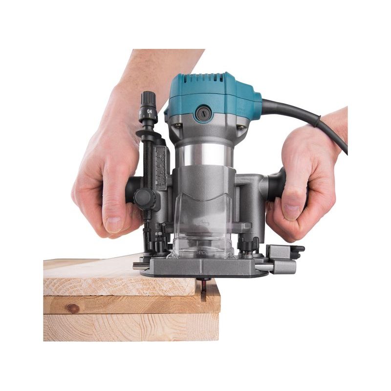 EXTOL INDUSTRIAL FRÉZKA MULTIFUNKČNÍ, 710W, KONSTANTNÍ SÍLA A OTÁČKY, POZVOLNÝ START, 8793302 - HORNÍ FRÉZKY - ELEKTRICKÉ NÁŘADÍ