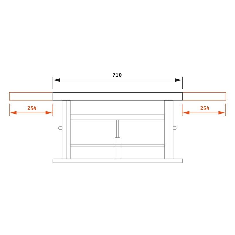 ZVEDACÍ PLOŠINA PRO MOTOCYKLY MHB 680 - ZVEDÁKY - DÍLNA A GARÁŽ