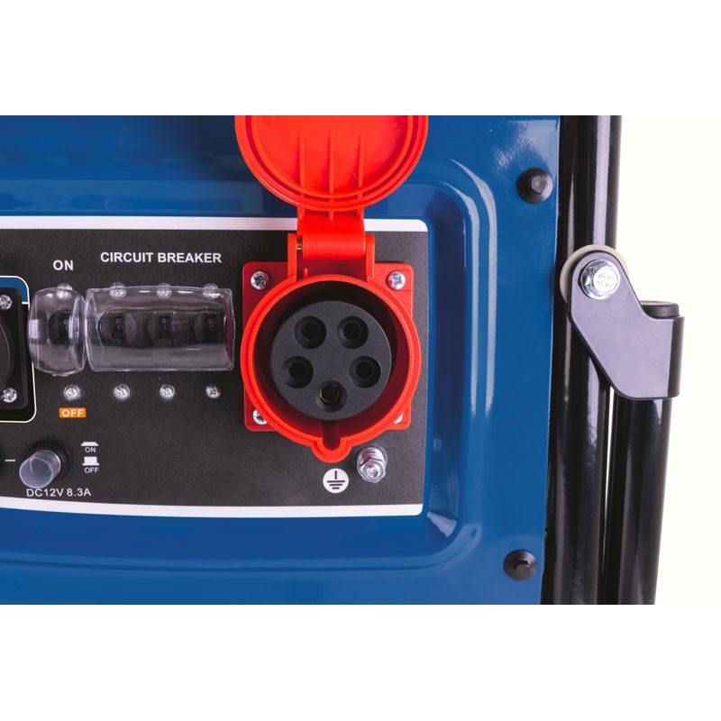 SCHEPPACH SG 7300 RÁMOVÁ ELEKTROCENTRÁLA 5500 W S AVR REGULACÍ A ELEKTROSTARTEM - TŘÍFÁZOVÉ ELEKTROCENTRÁLY - ELEKTROCENTRÁLY