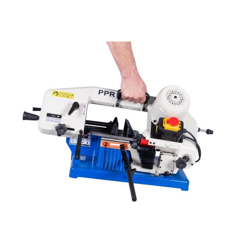 PPR-100 - PŘENOSNÁ PÁSOVÁ PILA NA KOV - PÁSOVÉ PILY NA KOV - KOVOOBRÁBĚCÍ STROJE
