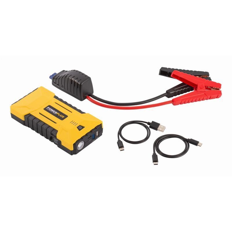 POWERPLUS POWX4255 STARTOVACÍ ZDROJ JUMP STARTER 3-IN-1 700A/12000MAH/12V - AUTO-POTŘEBY - DÍLNA A GARÁŽ