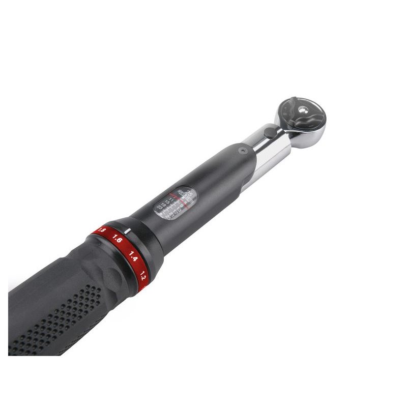 FORTUM KLÍČ MOMENTOVÝ SE STUPNICÍ, 1/4", 5-25NM, 72 ZUBŮ, CRV, 4700214 - MOMENTOVÉ KLÍČE A NÁSOBIČE - RUČNÍ NÁŘADÍ