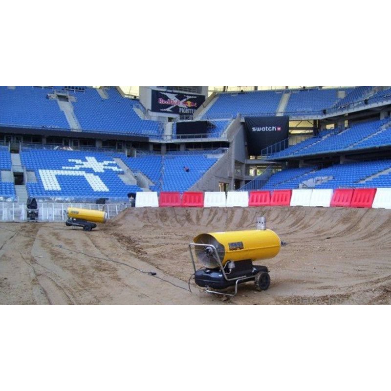 MASTER BV 290 E - MOBILNÍ NAFTOVÉ TOPIDLO S NEPŘÍMÝM SPALOVÁNÍM - TOPIDLA S NEPŘÍMÝM SPALOVÁNÍM - TOPIDLA, VYSOUŠEČE, ODVLHČOVAČE