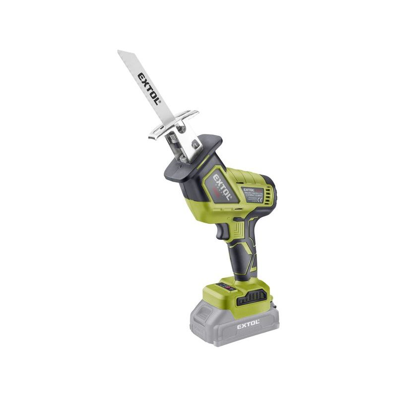 EXTOL CRAFT PILA OCASKA JEDNORUČNÍ AKU, BRUSHLESS, 20V LI-ION, BEZ BATERIE A NABÍJEČKY, 402455 - AKU PILY OCASKY - AKU NÁŘADÍ