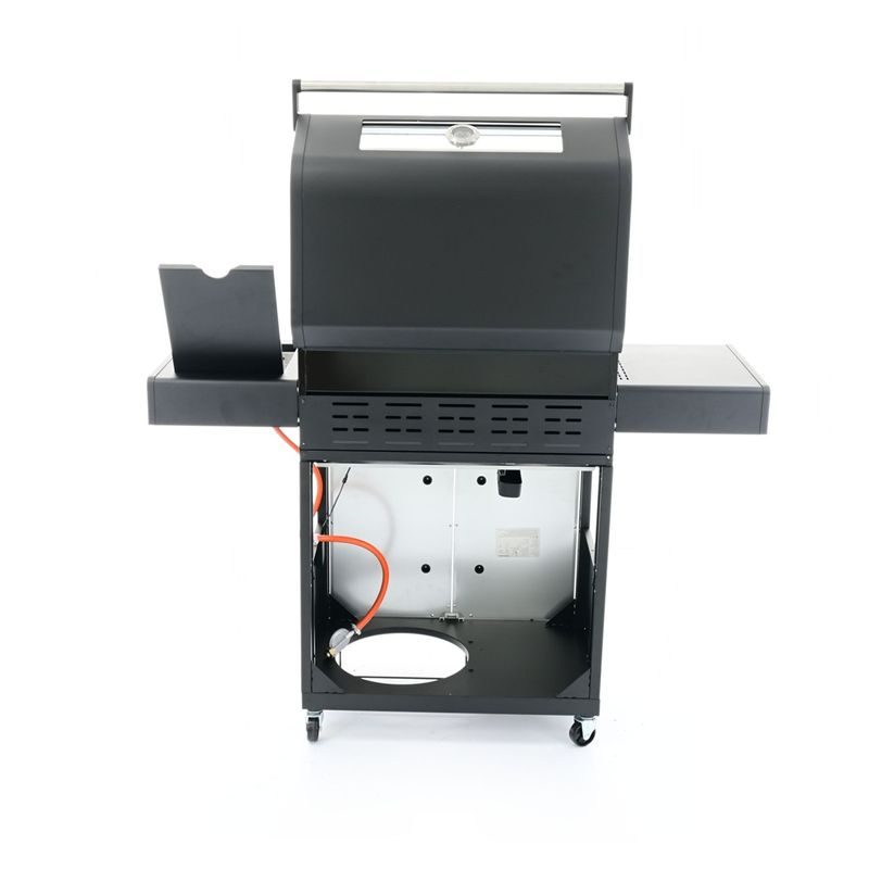 RIWALL PRO RGG 41 EXL LUXUSNÍ PLYNOVÝ GRIL 17 KW SE ČTYŘMI HOŘÁKY A BOČNÍM VAŘIČEM - PLYNOVÉ GRILY - ZAHRADA